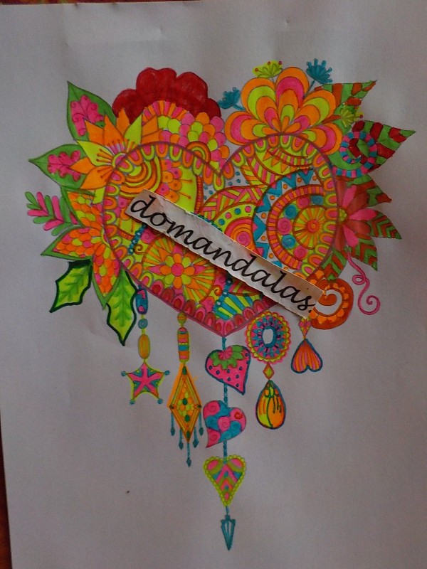 Creation pordomandalas3bis, dibujo para colorear de la galería Anti-stress / Zen