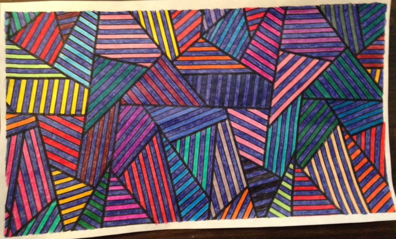 Creation porsunster79, dibujo para colorear de la galería Anti-stress / Zen