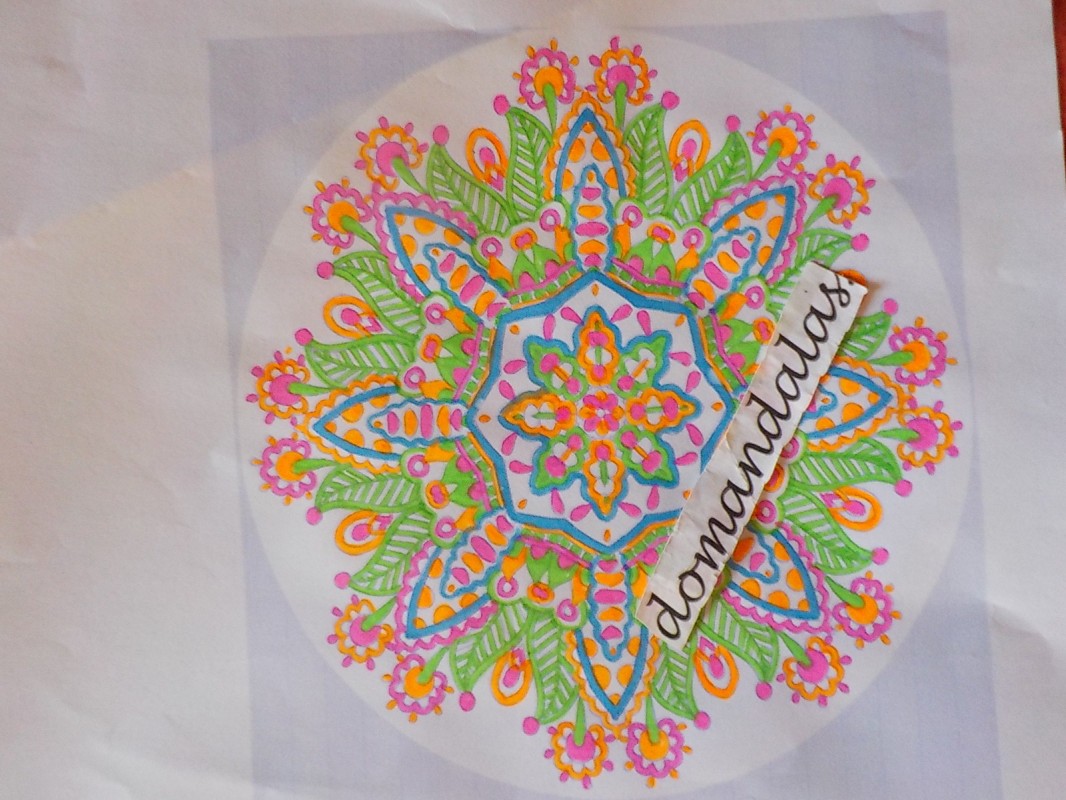 Creation pordomandalas3bis, dibujo para colorear de la galería Mandalas
