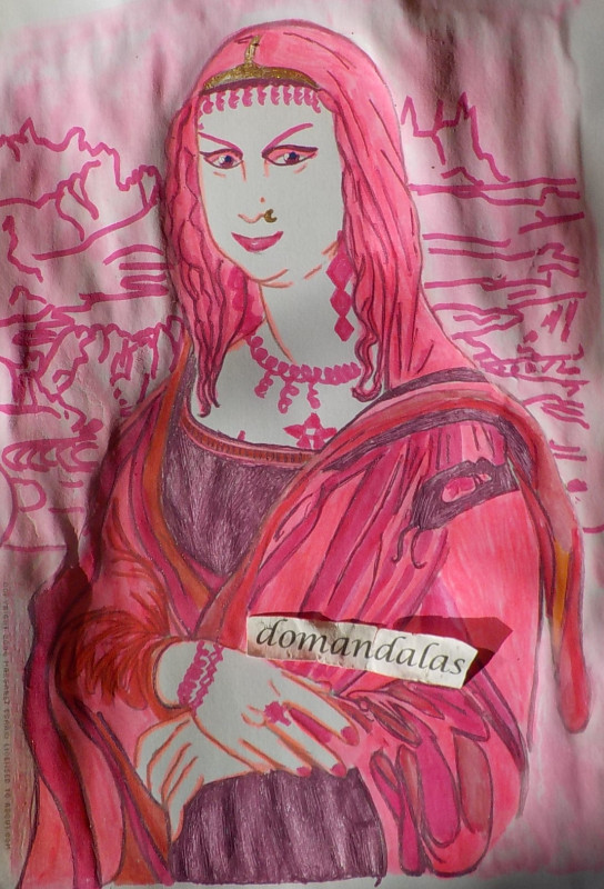 Creation pordomandalas4bis, dibujo para colorear de la galería Obra de arte
