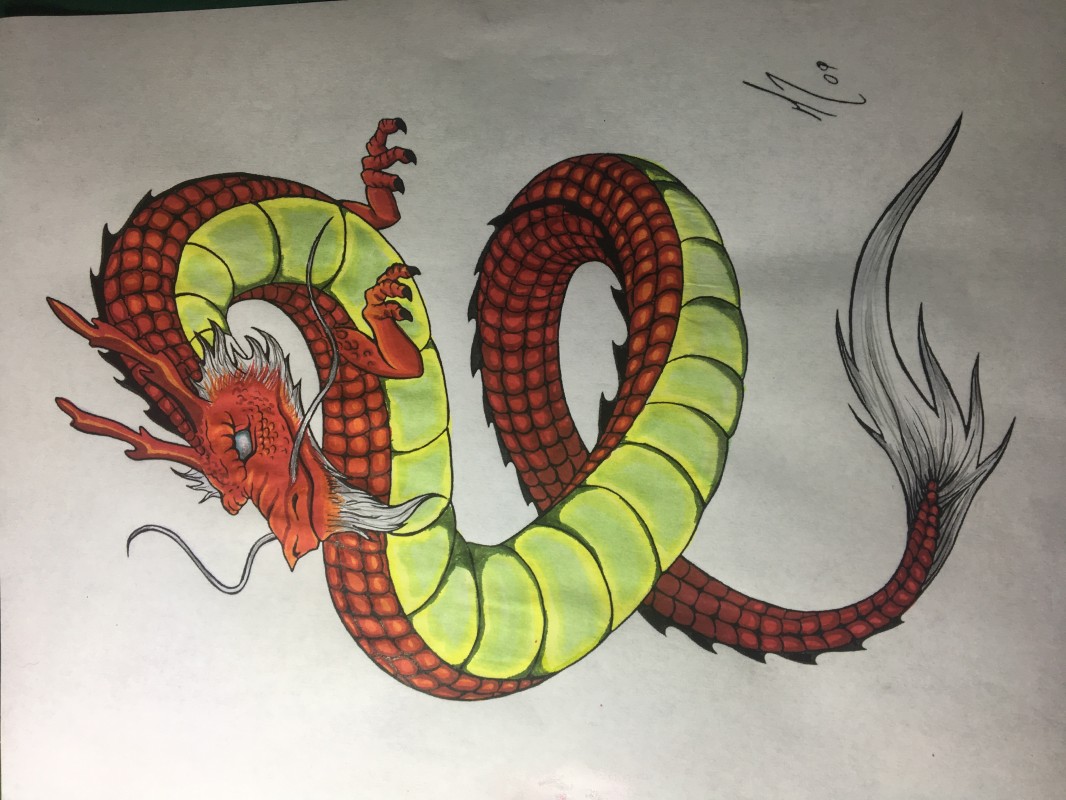 Creation porargu1702, dibujo para colorear de la galería China & Asia