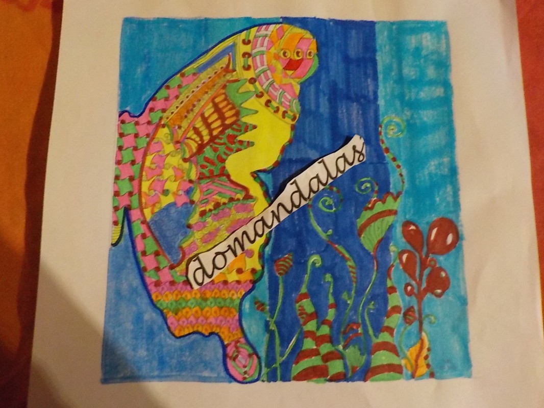 Creation pordomandalas3bis, dibujo para colorear de la galería Zentangle