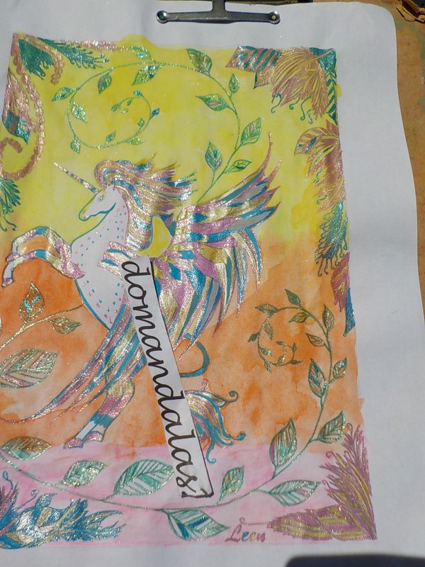 Creation pordomandalas3bis, dibujo para colorear de la galería Mitos y leyendas