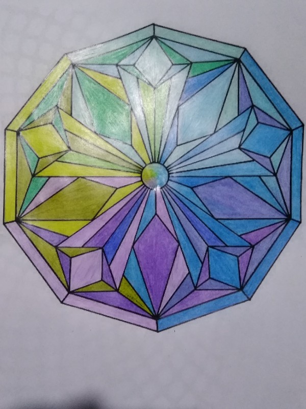 Creation porsteve, dibujo para colorear de la galería Mandalas