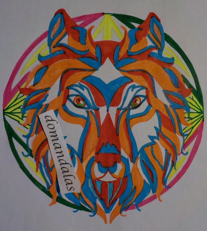 Creation pordomandalas4, dibujo para colorear de la galería Mandalas