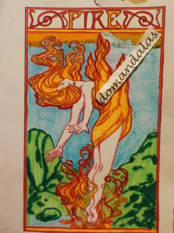 Creation pordomandalas3bis, dibujo para colorear de la galería Art nouveau