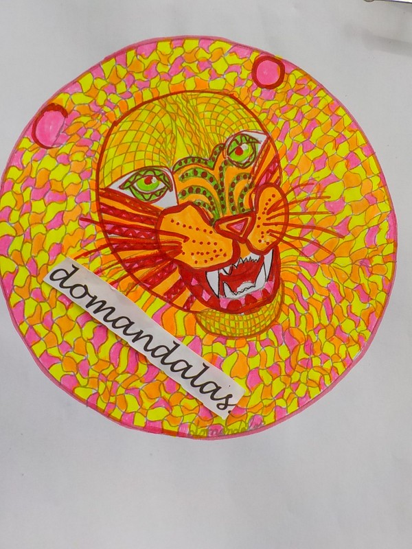 Creation pordomandalas3bis, dibujo para colorear de la galería Mandalas