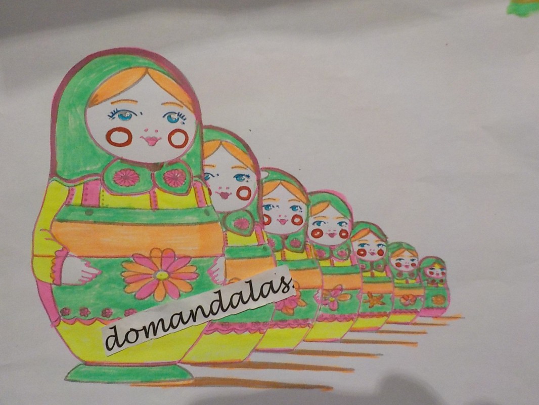 Creation pordomandalas3bis, dibujo para colorear de la galería Muñecas Rusas