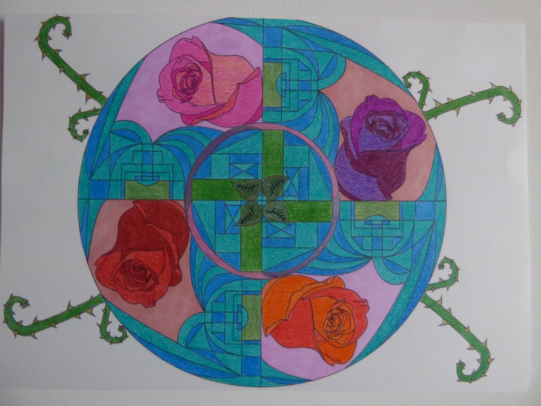 Creation portitidebo, dibujo para colorear de la galería Mandalas