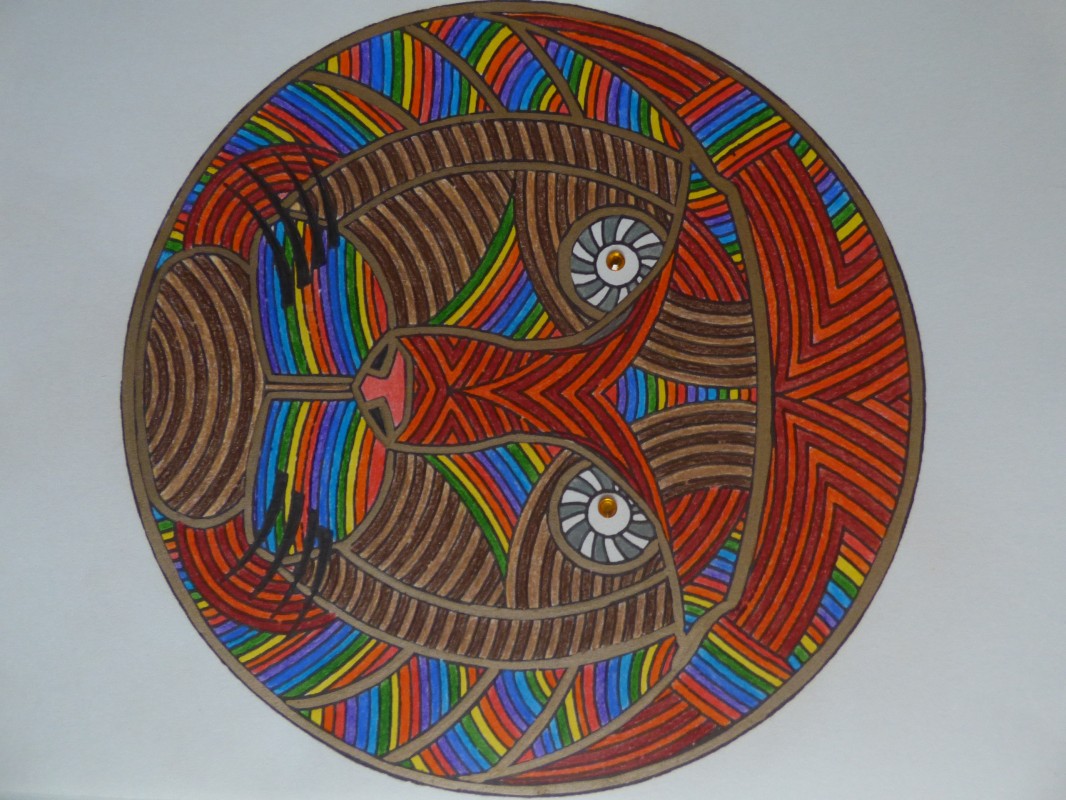 Creation portitidebo, dibujo para colorear de la galería Mandalas