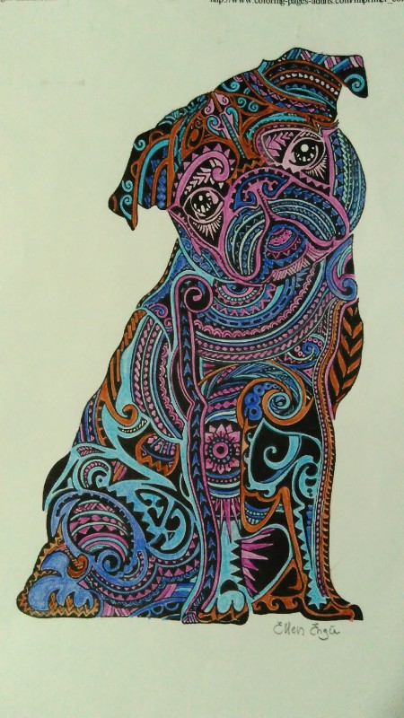 Creation porEllen Engie, dibujo para colorear de la galería Animales