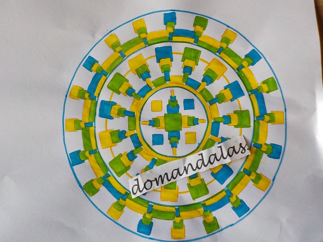 Creation pordomandalas3bis, dibujo para colorear de la galería Mandalas