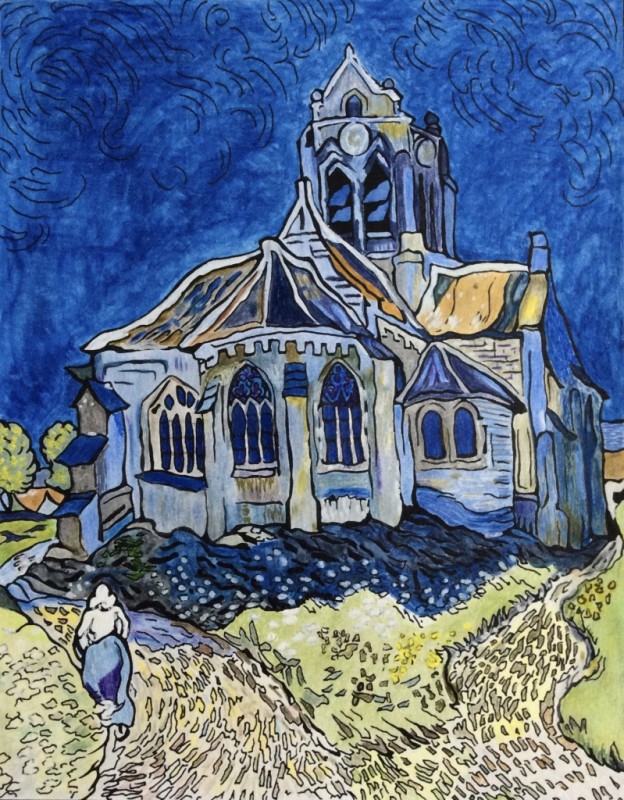 Creation pordd, dibujo para colorear de la galería Obra de arte