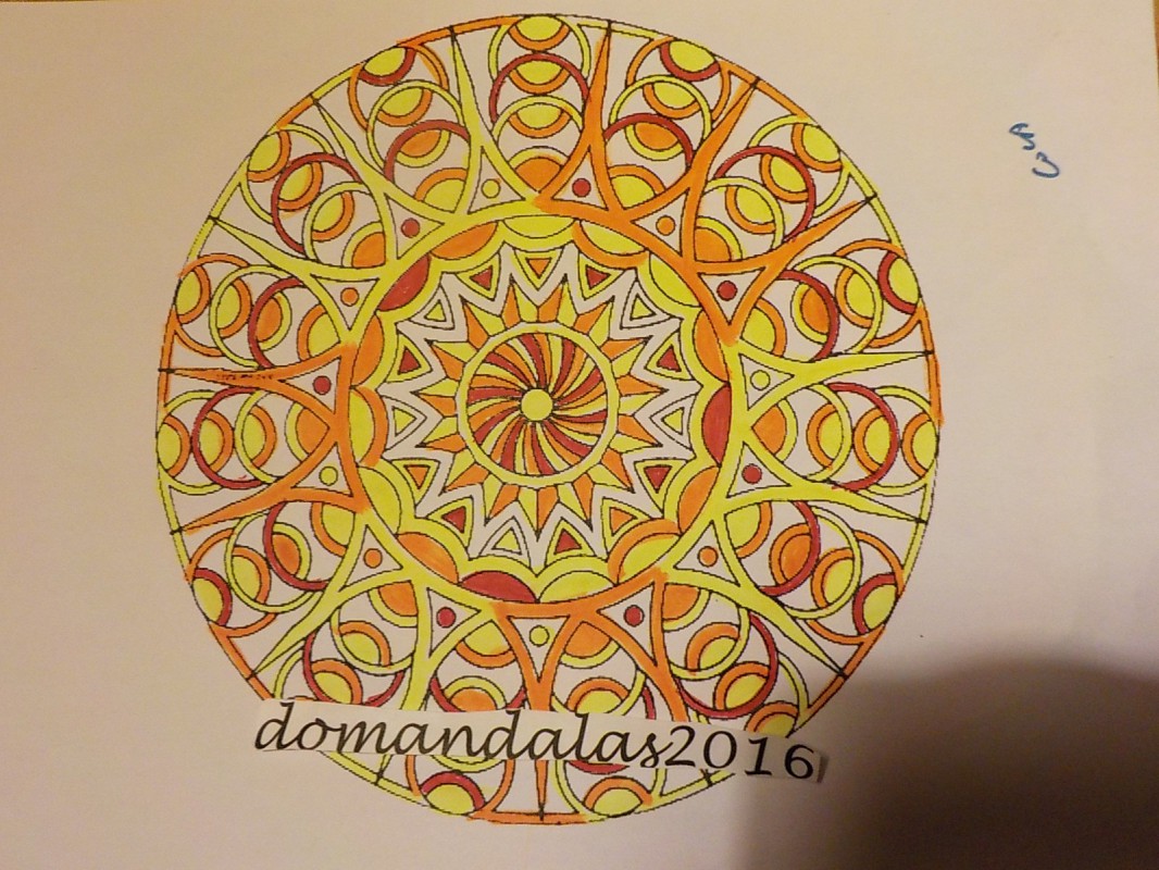 Creation pordomandalas, dibujo para colorear de la galería Mandalas