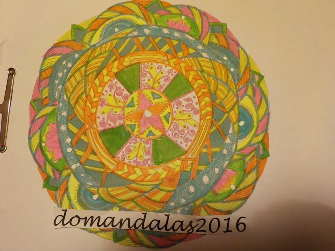 Creation pordomandalas, dibujo para colorear de la galería Mandalas