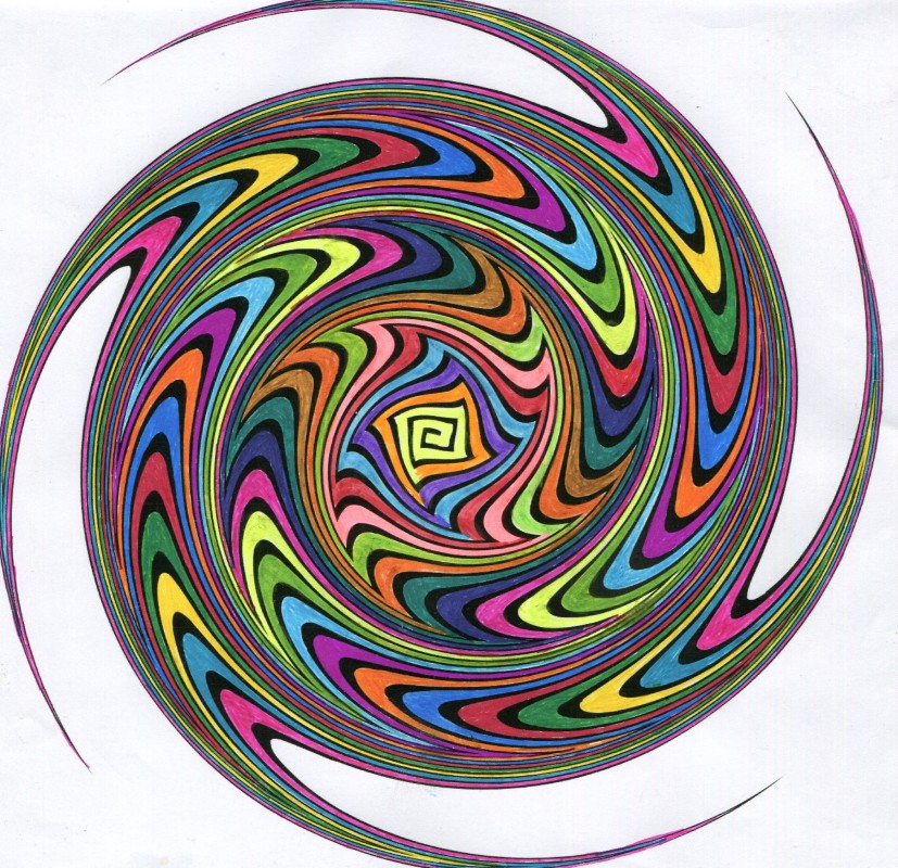Creation pormarilou, dibujo para colorear de la galería Mandalas