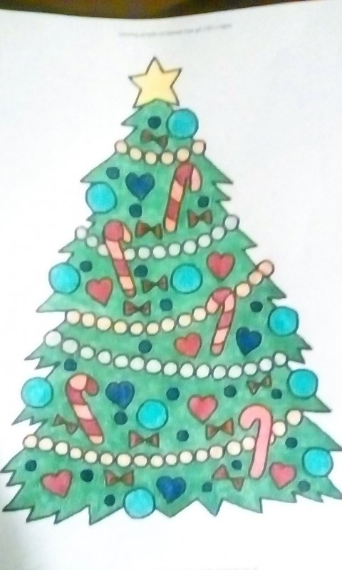 Creation porsunster79, dibujo para colorear de la galería Navidad