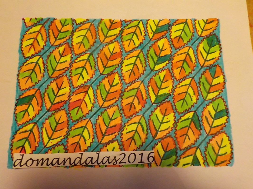 Creation pordomandalas, dibujo para colorear de la galería Flores y vegetación