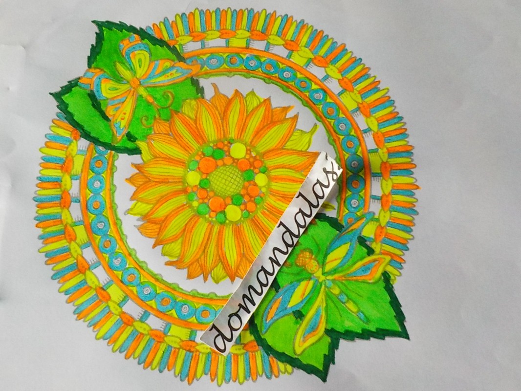 Creation pordomandalas3bis, dibujo para colorear de la galería Mandalas