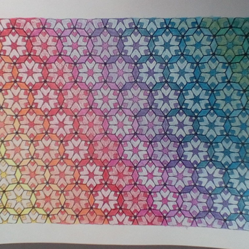Creation porLisaG, dibujo para colorear de la galería Anti-stress / Zen