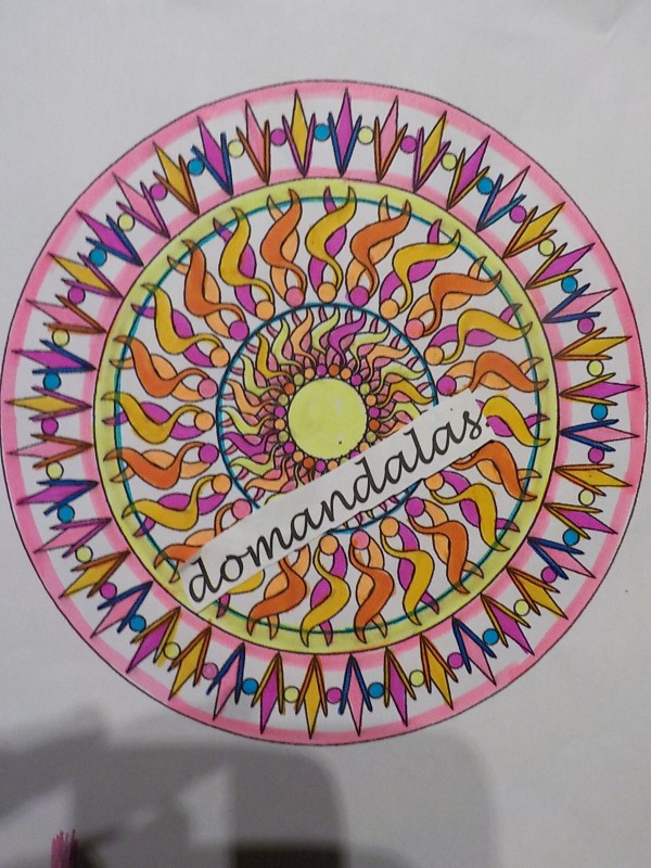 Creation pordomandalas3bis, dibujo para colorear de la galería Mandalas