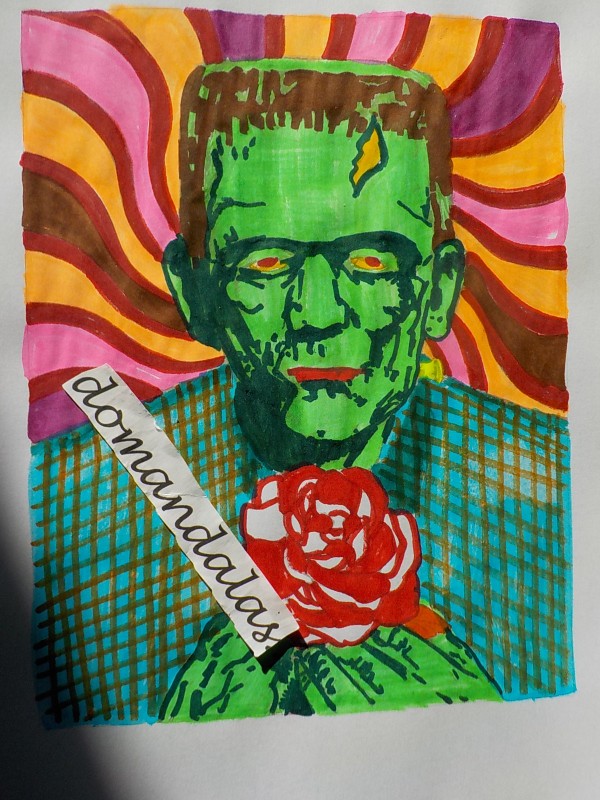 Creation pordomandalas3bis, dibujo para colorear de la galería Halloween