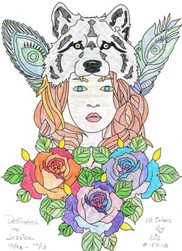 Creation poraframe637, dibujo para colorear de la galería Anti-stress / Zen