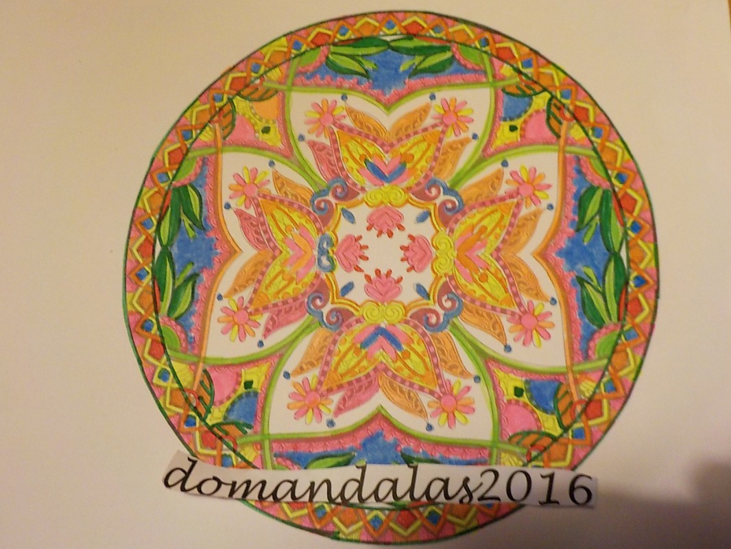 Creation pordomandalas, dibujo para colorear de la galería Mandalas
