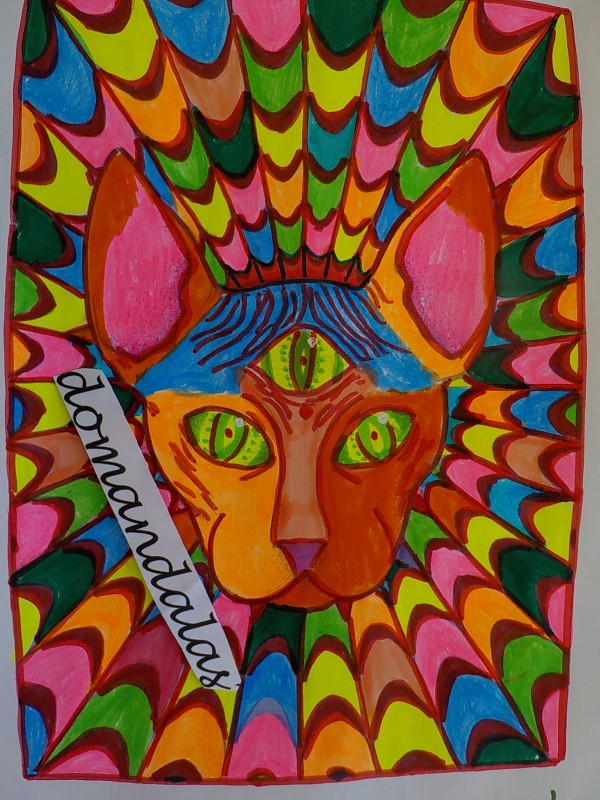 Creation pordomandalas3bis, dibujo para colorear de la galería Psychedelic