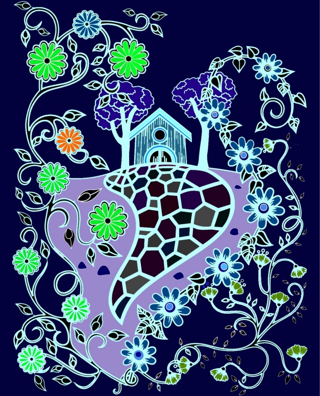 Creation porcyntia, dibujo para colorear de la galería Fairy tales