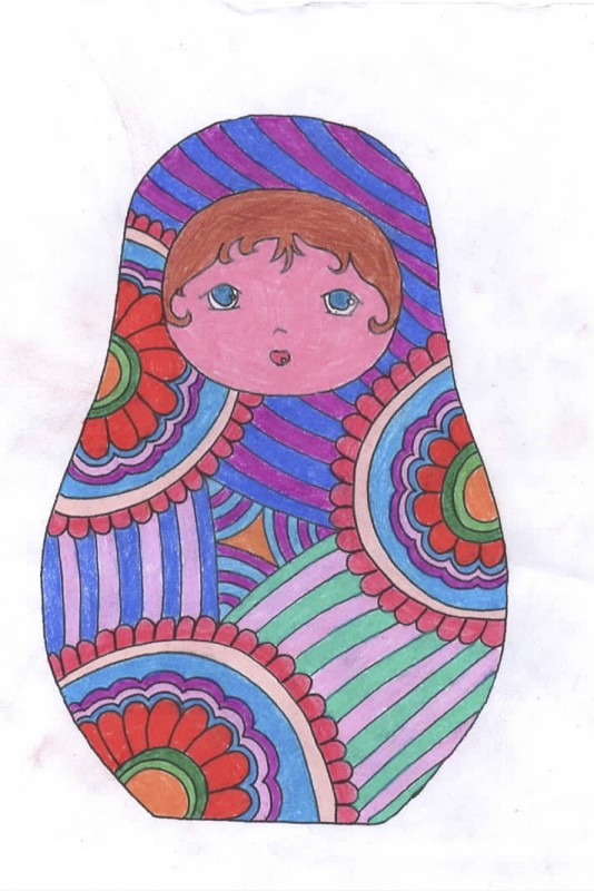 Creation porsweetrose, dibujo para colorear de la galería Anti-stress / Zen