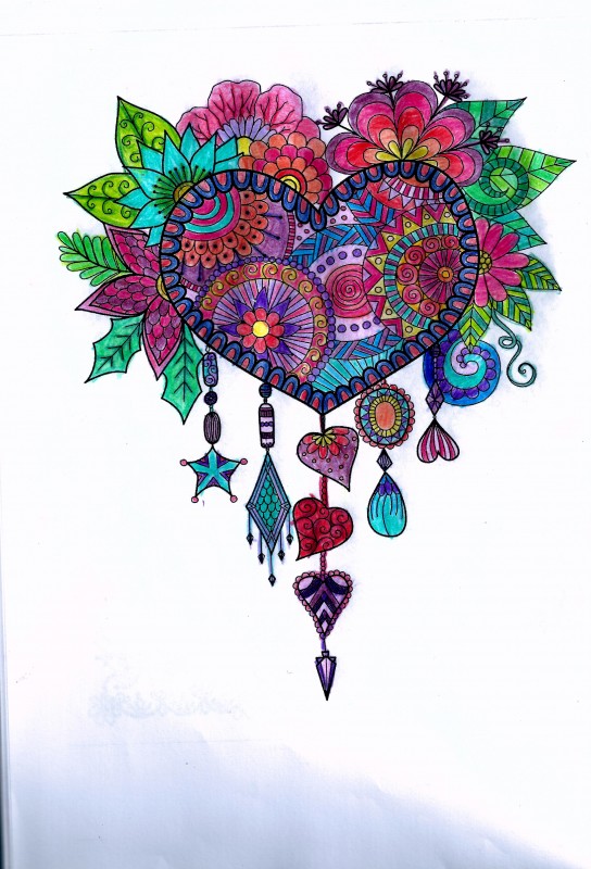 Creation pormyrsinou, dibujo para colorear de la galería Atrapasueños
