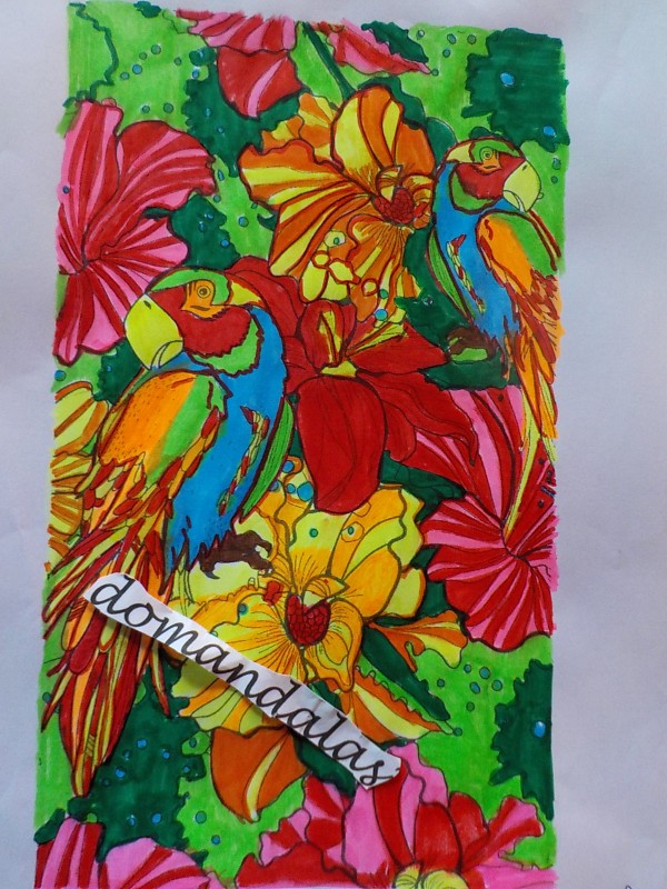 Creation pordomandalas3bis, dibujo para colorear de la galería Animales