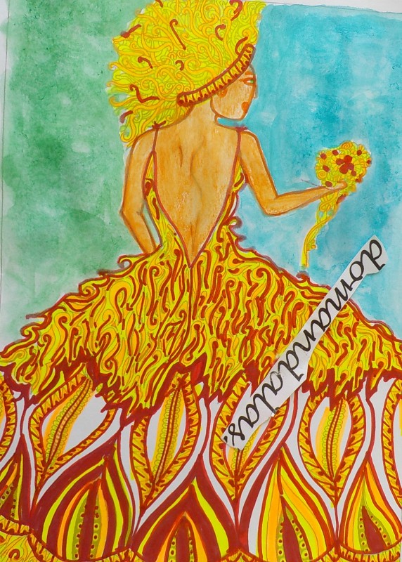 Creation pordomandalas4, dibujo para colorear de la galería Anti-stress / Zen