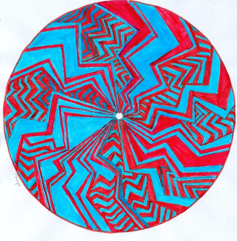 Creation pordomandalas3, dibujo para colorear de la galería Mandalas