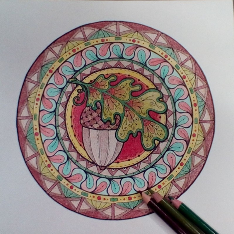 Creation porLisaG, dibujo para colorear de la galería Mandalas