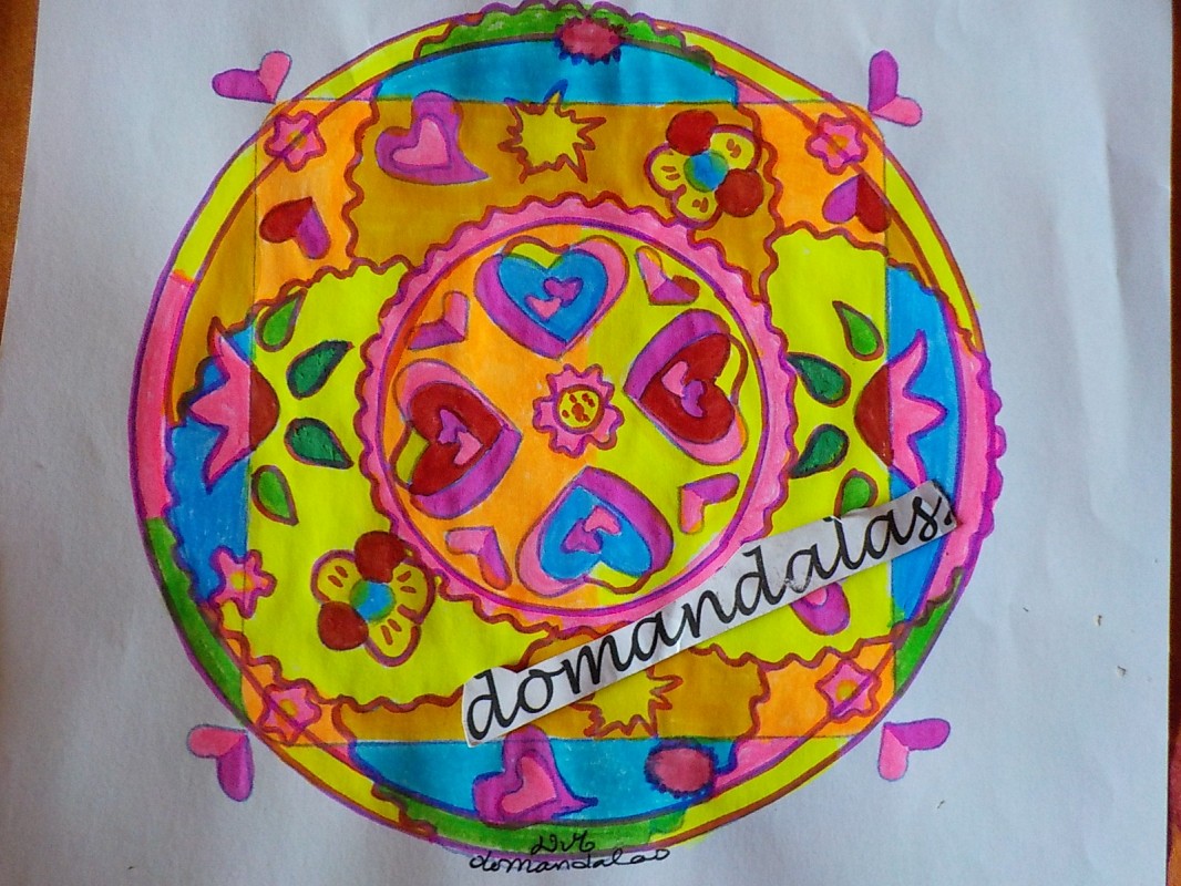 Creation pordomandalas3bis, dibujo para colorear de la galería Mandalas