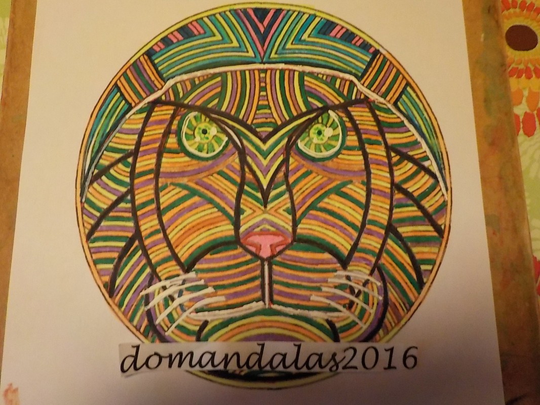 Creation pordomandalas3bis, dibujo para colorear de la galería África