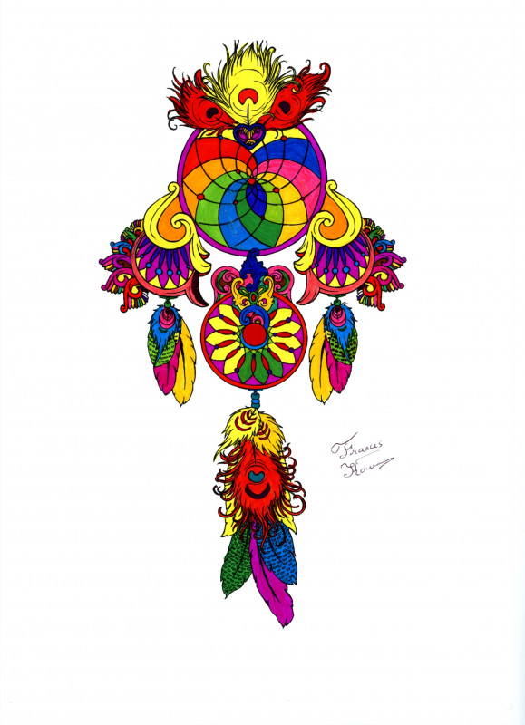 Creation porfk9b31, dibujo para colorear de la galería Atrapasueños