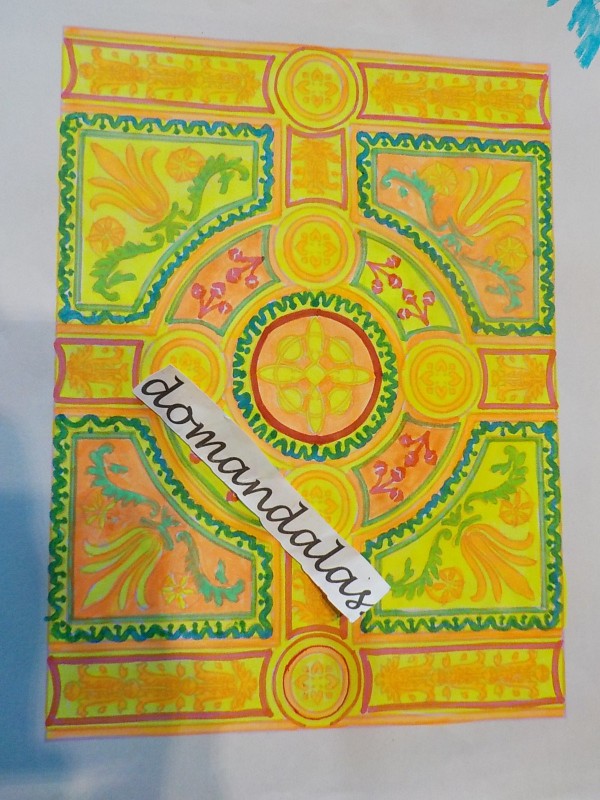 Creation pordomandalas3bis, dibujo para colorear de la galería Anti-stress / Zen