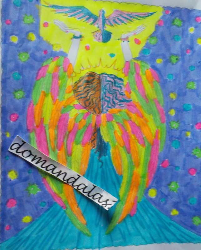 Creation pordomandalas4, dibujo para colorear de la galería Anti-stress / Zen