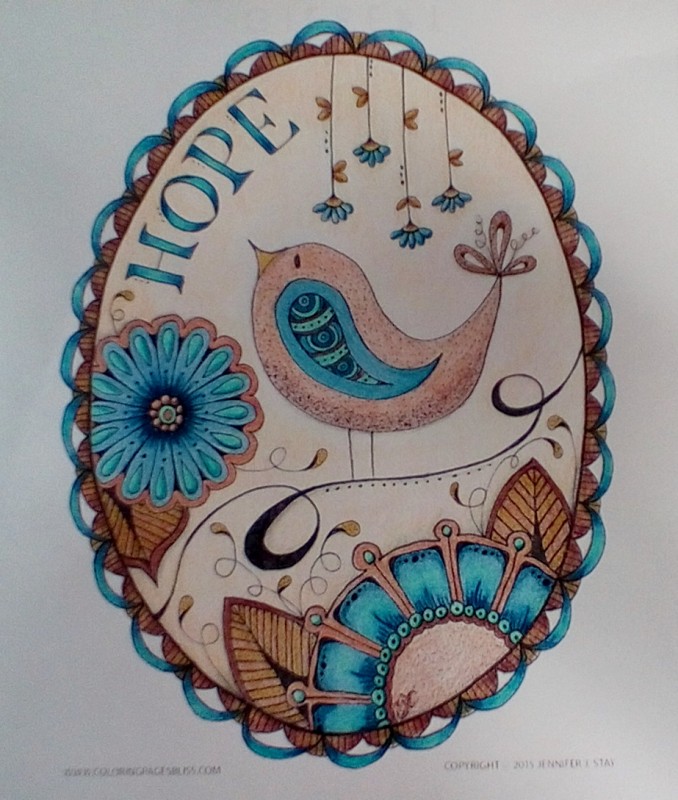 Creation porlisag, dibujo para colorear de la galería Anti-stress / Zen