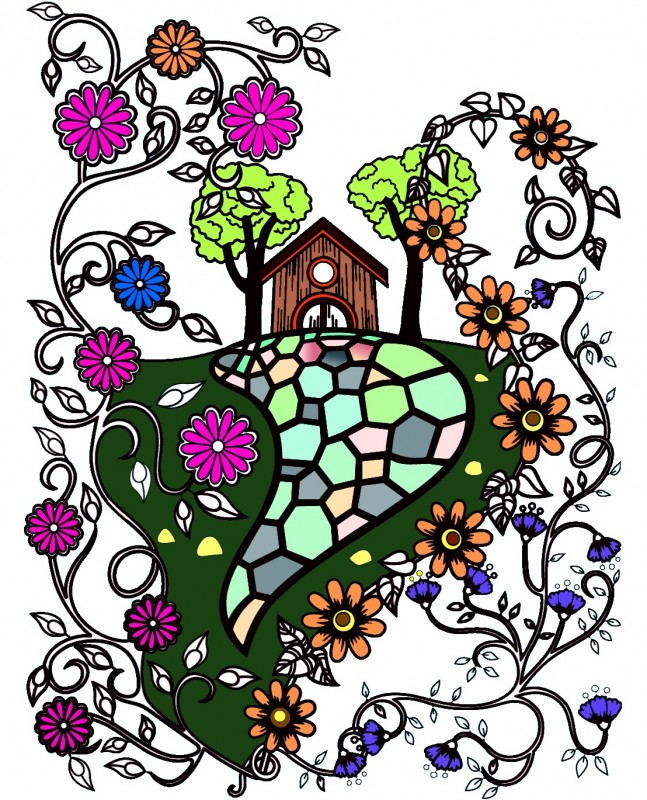 Creation porcyntia, dibujo para colorear de la galería Fairy tales