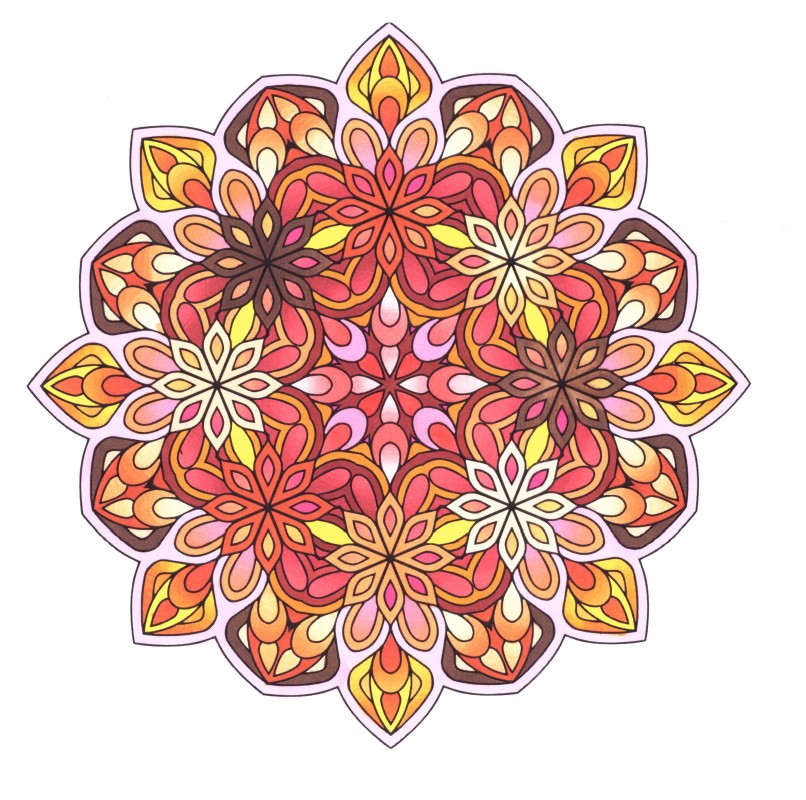 Creation porggkiteplouff76, dibujo para colorear de la galería Mandalas