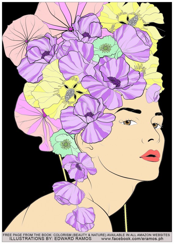 Creation porcmturner007, dibujo para colorear de la galería Anti-stress / Zen