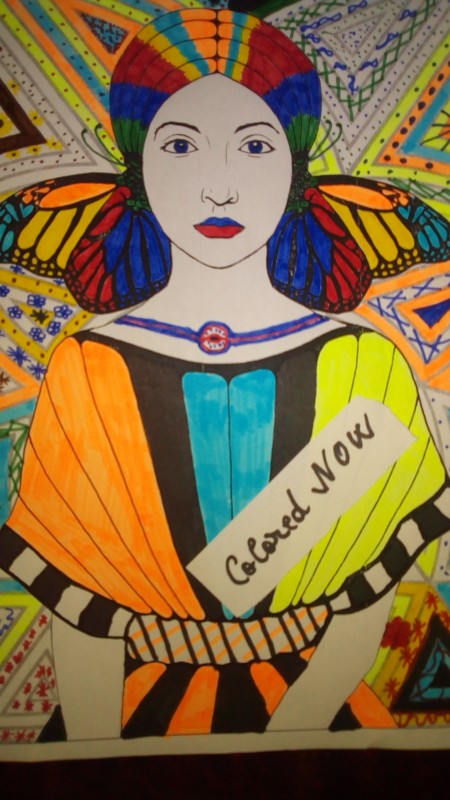 Creation porcolorednow, dibujo para colorear de la galería Anti-stress / Zen