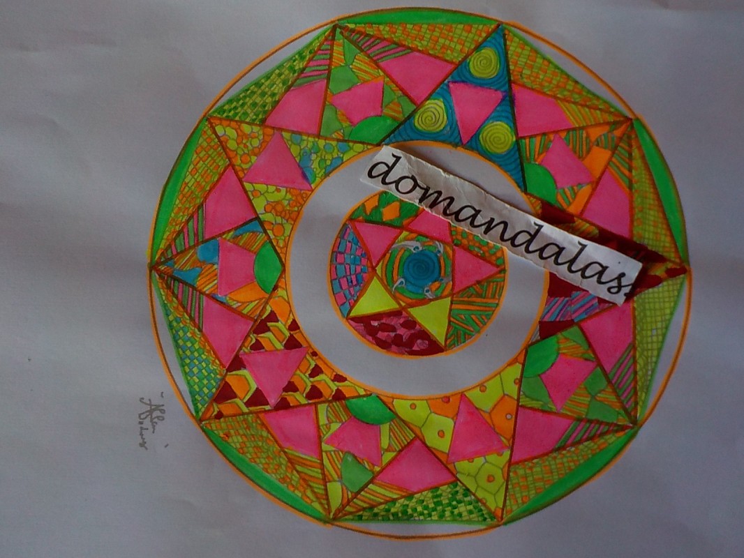 Creation pordomandalas3bis, dibujo para colorear de la galería Mandalas