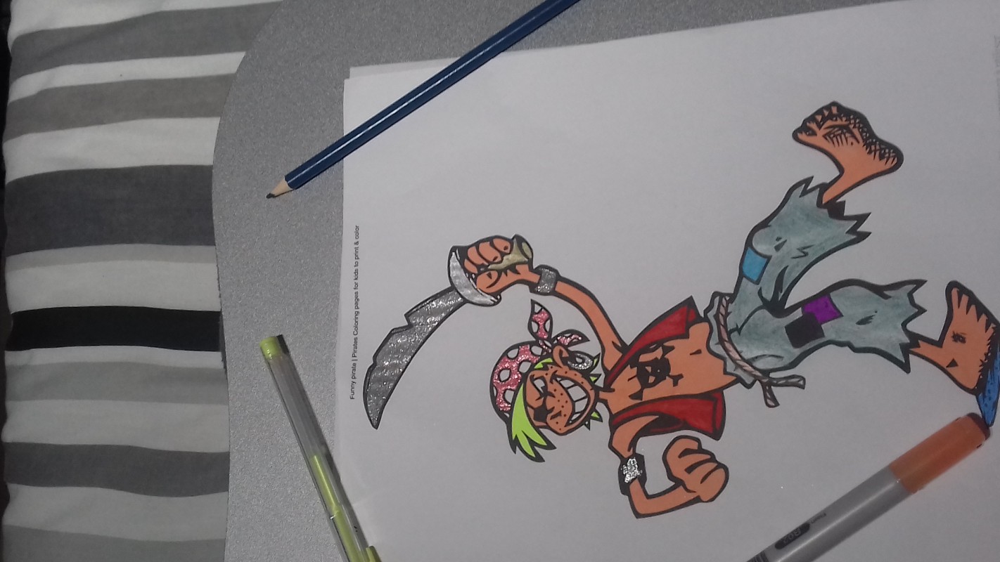 Creation pordavidartist, dibujo para colorear de la galería Piratas