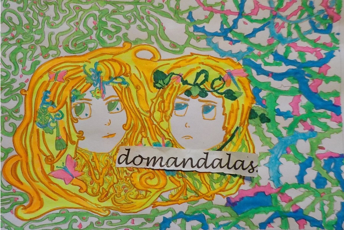 Creation pordomandalas4, dibujo para colorear de la galería Anti-stress / Zen