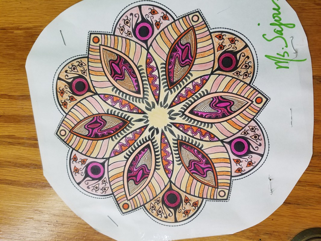 Creation porbbmyers16, dibujo para colorear de la galería Mandalas